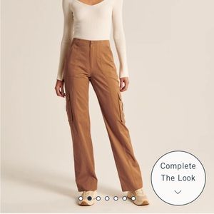 Abercrombie brown cargo pants